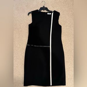 Calvin Klein black sleeveless dress
